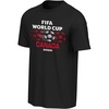 image:imageFIFA World Cup 2026 Mens Official Country Team Color Wordmark Logo TShirtCanada