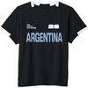 image:imageKids FIFA World CUP26 Argentina ShortSleeve Soccer JerseyBlackWhite