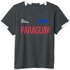 image:imageKids FIFA World CUP26 Paraguay ShortSleeve Soccer JerseySlate GreyWhite
