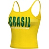 image:imageOuterstuff FIFA World Cup 2026 Womens Spaghetti Strap Country TankBrazil