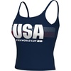 image:imageOuterstuff FIFA World Cup 2026 Womens Spaghetti Strap Country TankUsa