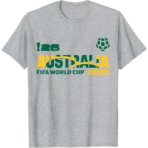 image:imageFIFA WORLD CUP26 Qualifier Australia TShirtHeather Grey