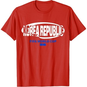 image:imageFIFA WORLD CUP26 Qualifier Korea Team Color TShirtRed