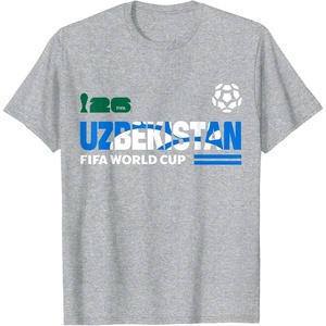 image:imageFIFA WORLD CUP26 Qualifier Uzbekistan TShirtHeather Grey