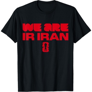 image:imageFIFA WORLD CUP26 Qualifier We Are Iran TShirtBlack