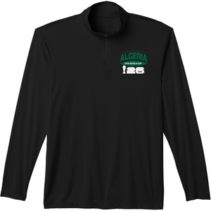 image:imageFIFA World CUP26 Algeria Banner Performance QuarterZip TopBlack