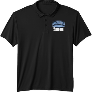 image:imageFIFA World CUP26 Argentina Banner Performance Polo ShirtBlack