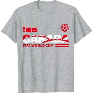 image:imageFIFA World CUP26 Qualifier Canada TShirtHeather Grey