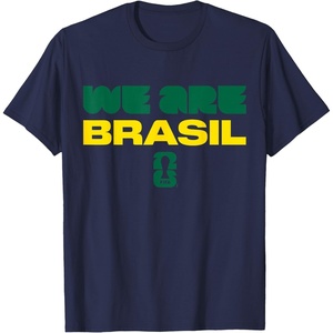 image:imageFIFA World CUP26 Qualifier We are Brasil TShirtNavy Blue