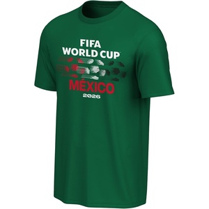 image:imageFIFA World Cup 2026 Mens Official Country Team Color Wordmark Logo TShirtMexico