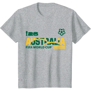 image:imageKids FIFA WORLD CUP26 Qualifier Australia TShirtHeather Grey