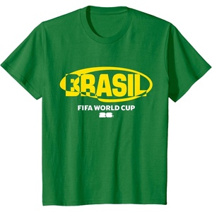 image:imageKids FIFA WORLD CUP26 Qualifier Brasil Team Color TShirtKelly Green