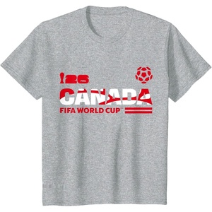 image:imageKids FIFA WORLD CUP26 Qualifier Canada TShirtHeather Grey