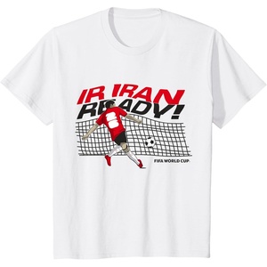 image:imageKids FIFA WORLD CUP26 Qualifier Iran Ready TShirtWhite