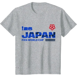 image:imageKids FIFA WORLD CUP26 Qualifier Japan TShirtHeather Grey