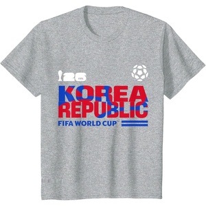 image:imageKids FIFA WORLD CUP26 Qualifier Korea TShirtHeather Grey