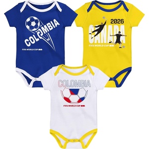 image:imageOuterstuff FIFA World Cup 2026 Infant and Toddler 3 Pack Country OnsieColumbia