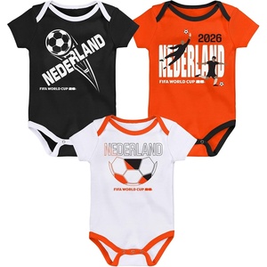 image:imageOuterstuff FIFA World Cup 2026 Infant and Toddler 3 Pack Country OnsieNetherlands