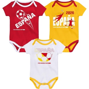image:imageOuterstuff FIFA World Cup 2026 Infant and Toddler 3 Pack Country OnsieSpain