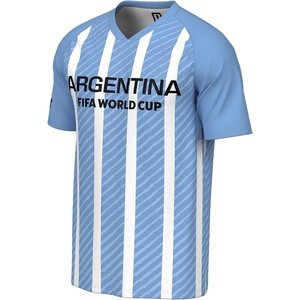 image:imageOuterstuff FIFA World Cup 2026 Kids Short Sleeve Sublimated Soccer Fashion TopArgentina
