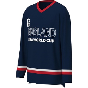 image:imageOuterstuff FIFA World Cup 2026 Mens Long Sleeve VNeck Hockey JerseyEngland