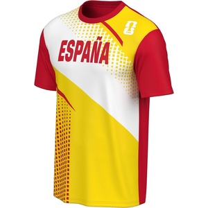 image:imageOuterstuff FIFA World Cup 2026 Mens Short Sleeve Country Team Crewneck TopSpain