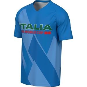image:imageOuterstuff FIFA World Cup 2026 Mens Short Sleeve Sublimated Soccer Fashion TopItaly