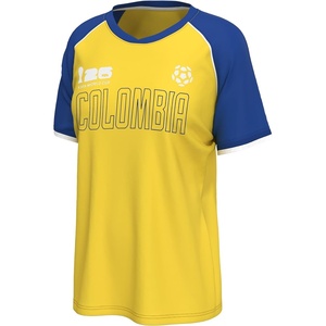 image:imageOuterstuff FIFA World Cup 2026 Womens Soccer Raglan Sleeve TopColombia