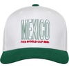 image:imageFIFA World Cup 2026 Mens Official 2Tone Country Wordmark Logo Adjustable Snapback Hat Cap One SizeMexico