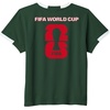 image:imageKids FIFA World CUP26 England ShortSleeve Soccer JerseyDark GreenWhite