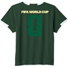 image:imageKids FIFA World CUP26 South Africa ShortSleeve Soccer JerseyDark GreenWhite