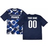 image:imageCustom FIFA World Cup 2026 Country Hex Pattern Sublimated Team Jersey US Alpha Large Regular Regular France Multicolor