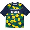 image:imageFIFA World Cup 2026 Country Hex Pattern Sublimated Team JerseyBrazil