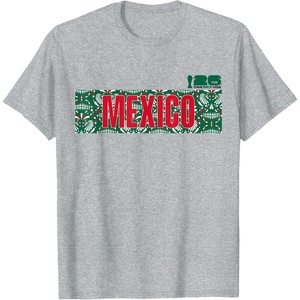 image:imageFIFA WORLD CUP26 Mexico Host Country Banner TShirtHeather Grey