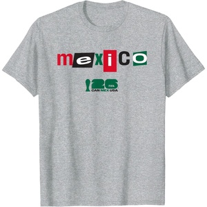 image:imageFIFA WORLD CUP26 Mexico Host Country Comic TShirtHeather Grey