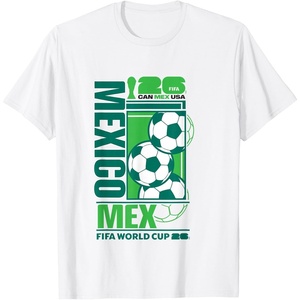 image:imageFIFA WORLD CUP26 Mexico Host Country Football TShirtWhite