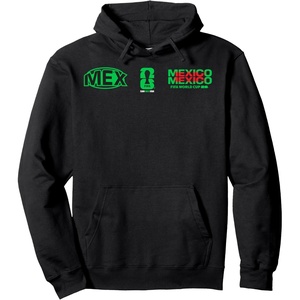 image:imageFIFA WORLD CUP26 Mexico Host Country Multi Logo Pullover HoodieBlack
