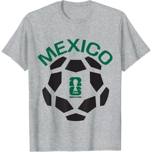 image:imageFIFA WORLD CUP26 Mexico Host Country Panel Ball TShirtHeather Grey