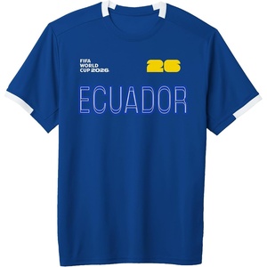 image:imageFIFA World CUP26 Ecuador ShortSleeve Soccer JerseyRoyal BlueWhite