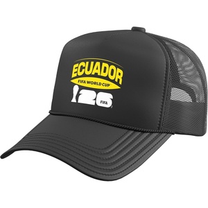 image:imageFIFA World CUP26 Ecuador Trucker Hat with Adjustable Mesh BackBlack