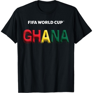 image:imageFIFA World CUP26 Ghana Bubble Color TShirtBlack