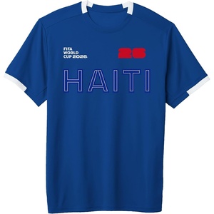 image:imageFIFA World CUP26 Haiti ShortSleeve Soccer JerseyRoyal BlueWhite