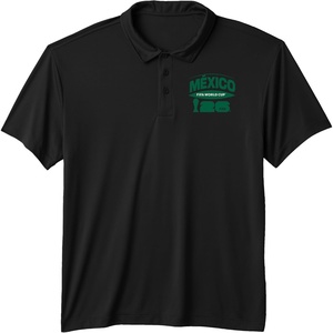 image:imageFIFA World CUP26 Mexico Banner Performance Polo ShirtBlack