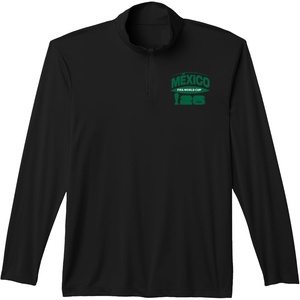 image:imageFIFA World CUP26 Mexico Banner Performance QuarterZip TopBlack