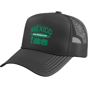 image:imageFIFA World CUP26 Mexico Trucker Hat with Adjustable Mesh BackBlack