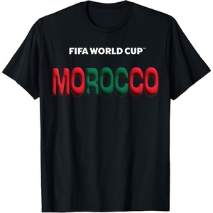 image:imageFIFA World CUP26 Morocco Bubble Color TShirtBlack
