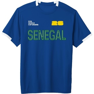 image:imageFIFA World CUP26 Senegal ShortSleeve Soccer JerseyRoyal BlueWhite
