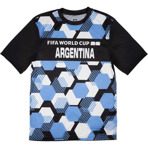 image:imageFIFA World Cup 2026 Country Hex Pattern Sublimated Team JerseyArgentina