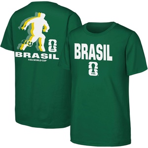 image:imageFIFA World Cup 2026 Kids Youth 820 Official Country Wordmark Graphic TShirtBrazil  Green