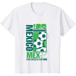 image:imageKids FIFA WORLD CUP26 Mexico Host Country Football TShirtWhite